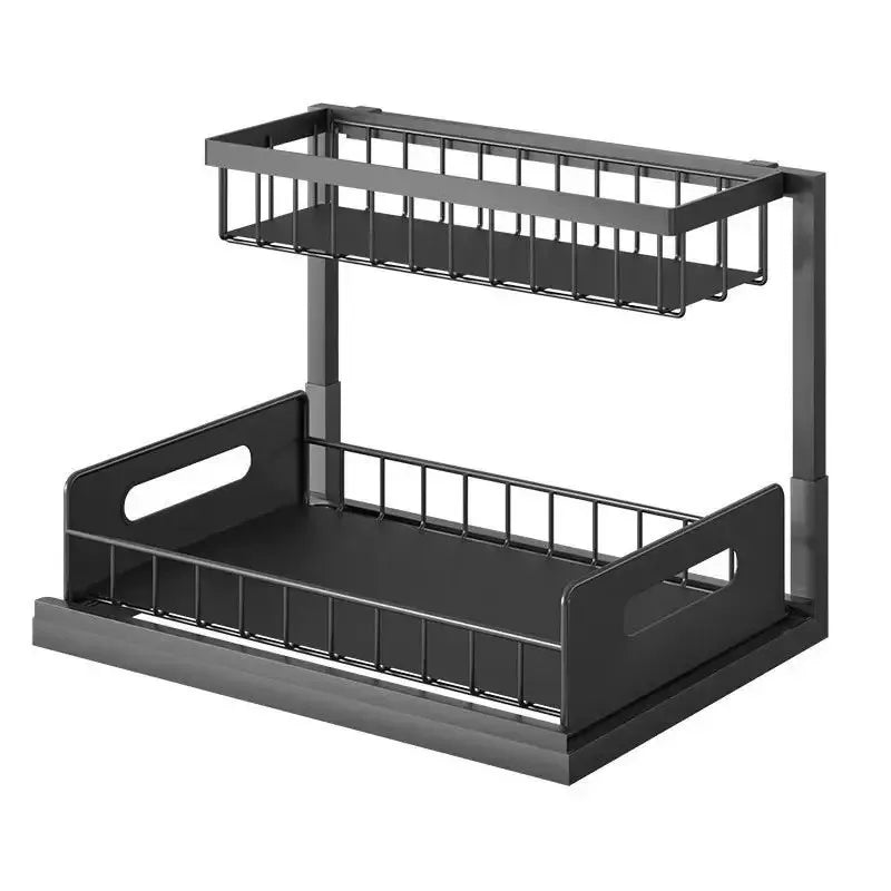 PantryUndersink™ 2-Tier Under-Sink Organizer System