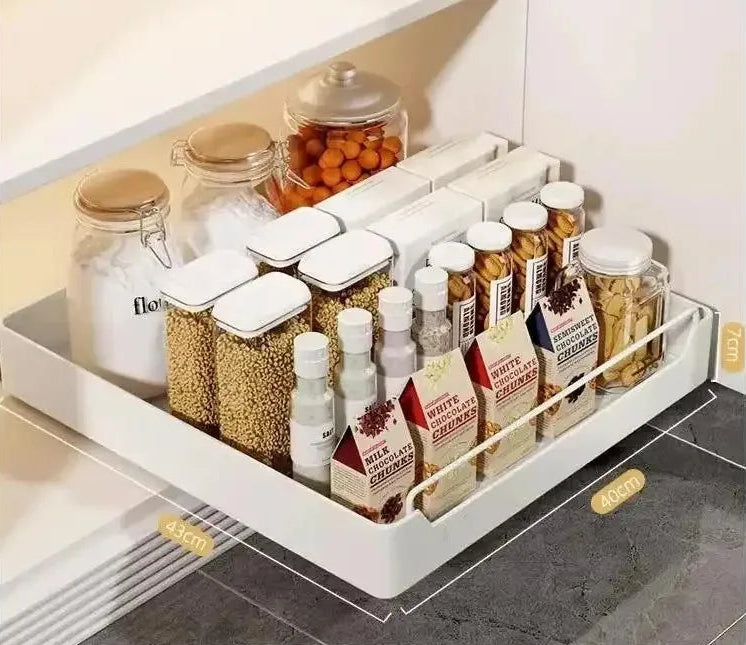 PantryGlide™ Metal Drawer Organizer Rack