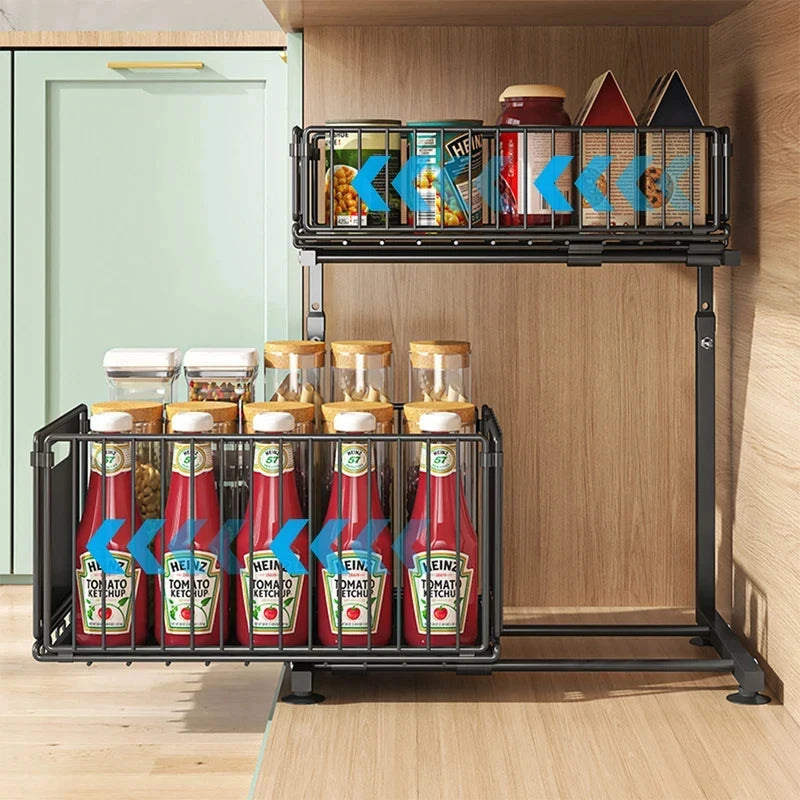 PantryFlow™ Pull-Out Cabinet Organizer