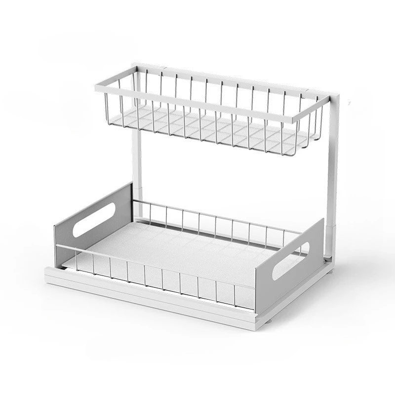 PantryUndersink™ 2-Tier Under-Sink Organizer System