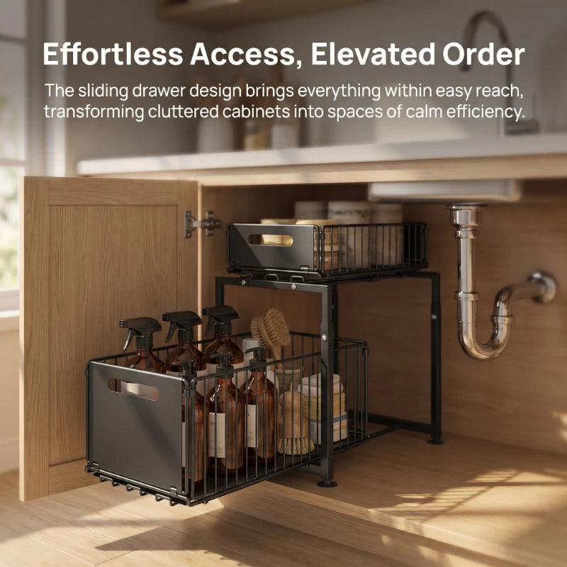 PantryFlow™ Pull-Out Cabinet Organizer