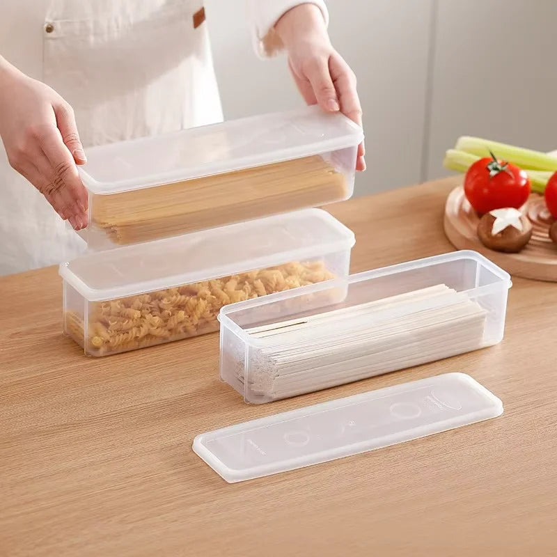 ClearStack™ Refrigerator Storage Box Set (4-Piece)