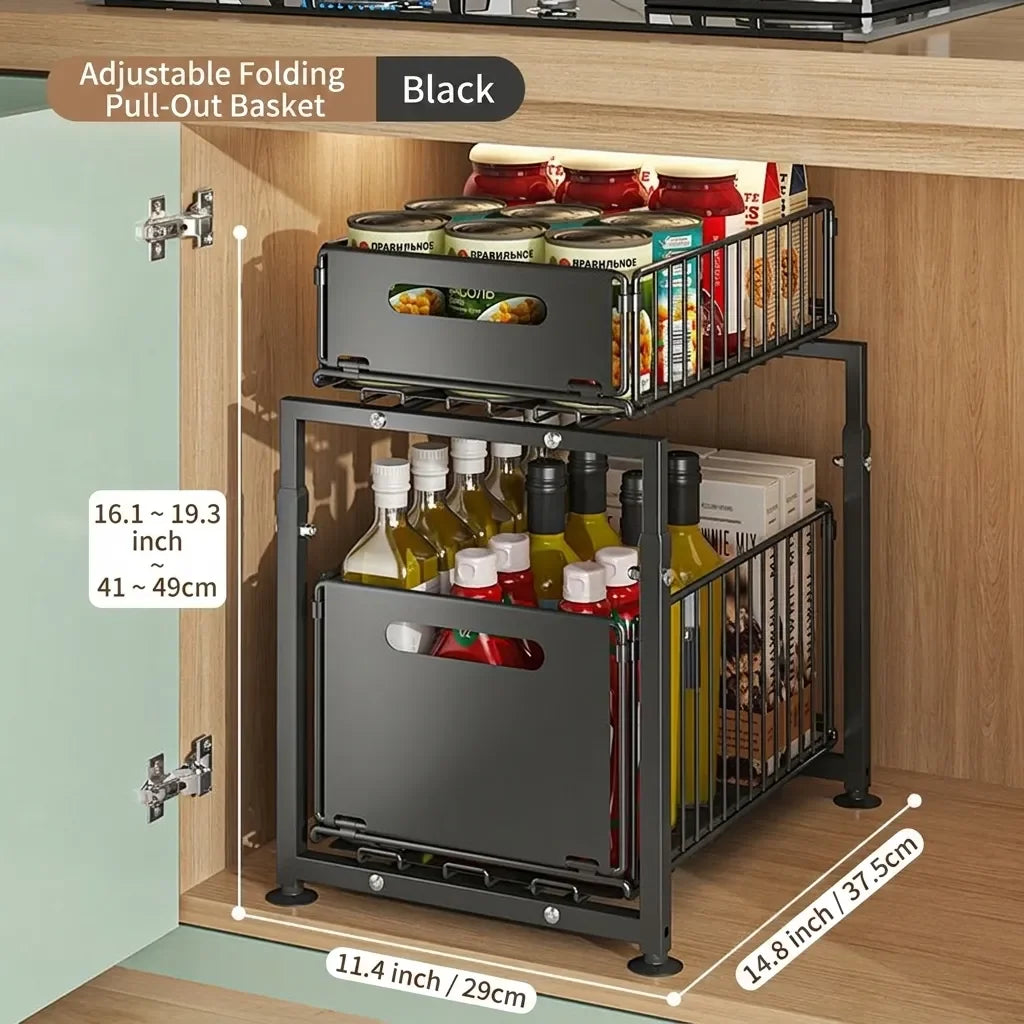 PantryFlow™ Pull-Out Cabinet Organizer