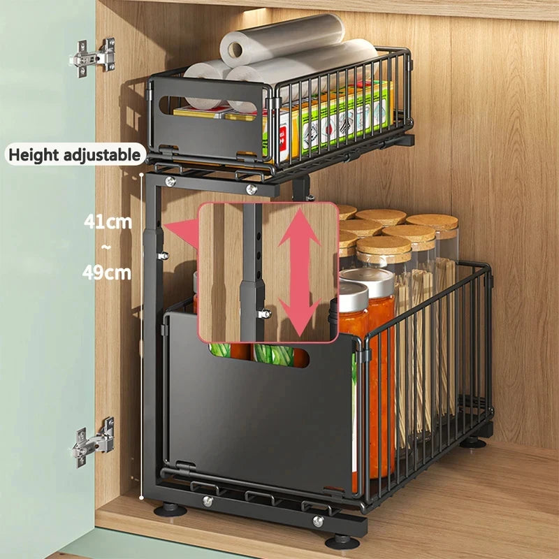 PantryFlow™ Pull-Out Cabinet Organizer