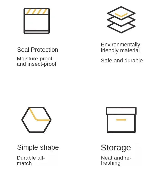 ClearSeal™ Airtight Large Capacity Food Storage Jar Set