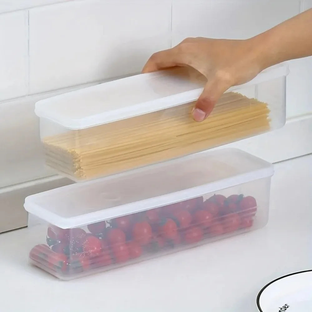 ClearStack™ Refrigerator Storage Box Set (4-Piece)