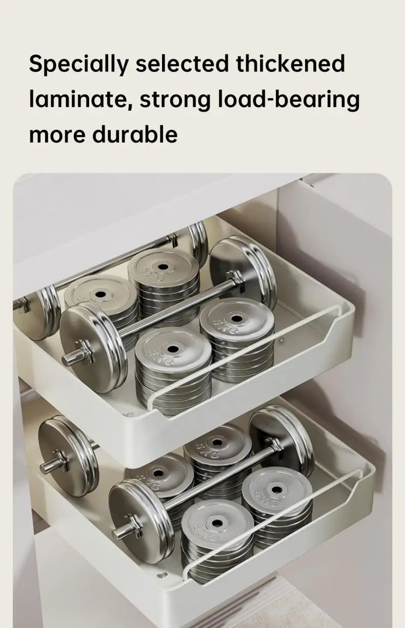 PantryGlide™ Metal Drawer Organizer Rack