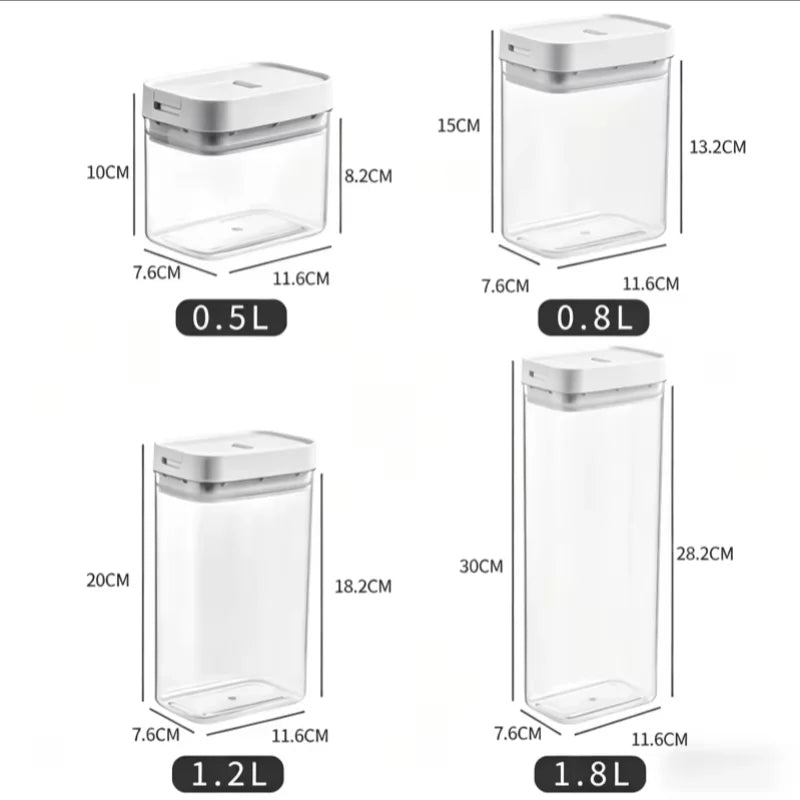 ClearSeal™ Airtight Grain Storage Container