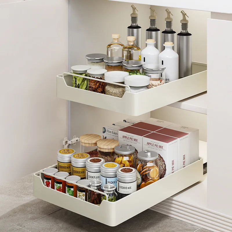 PantryGlide™ Metal Drawer Organizer Rack