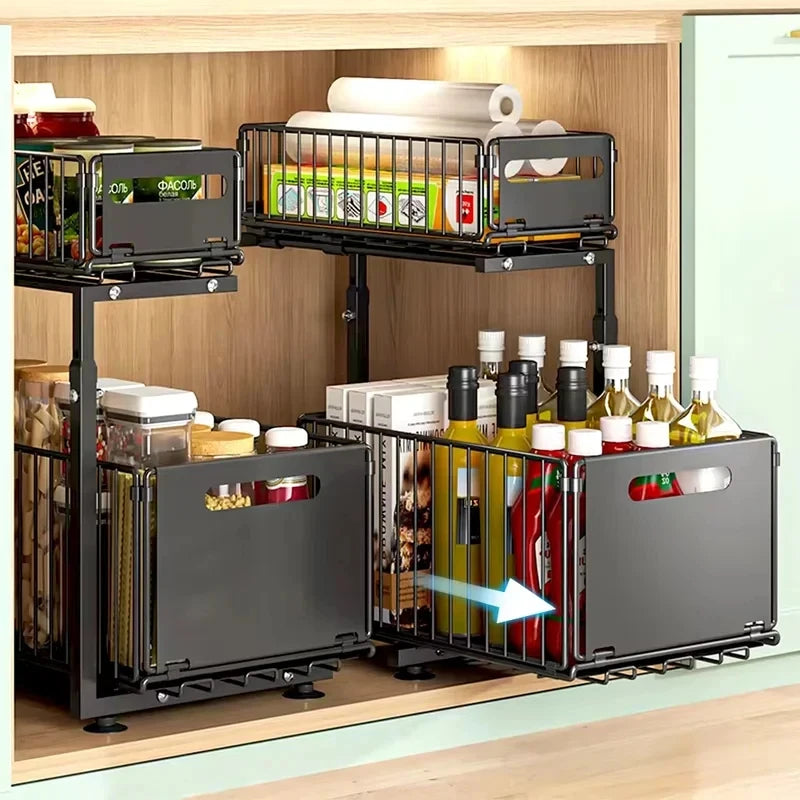 PantryFlow™ Pull-Out Cabinet Organizer