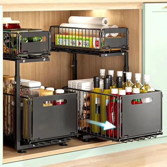 PantryFlow™ Pull-Out Cabinet Organizer