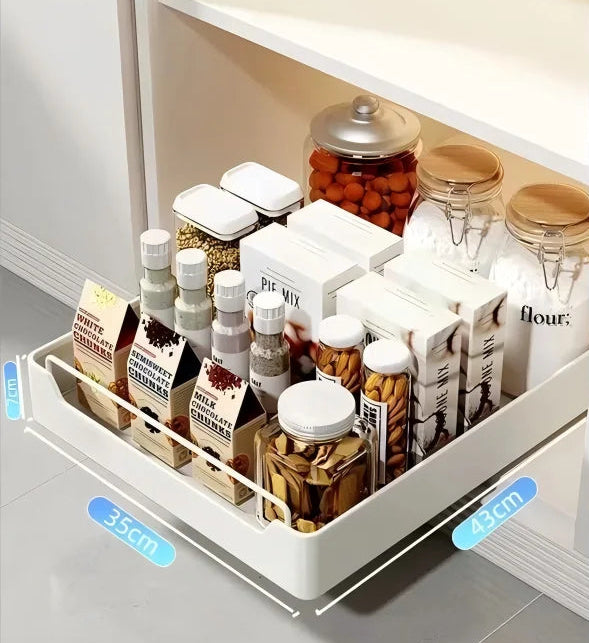 PantryGlide™ Metal Drawer Organizer Rack