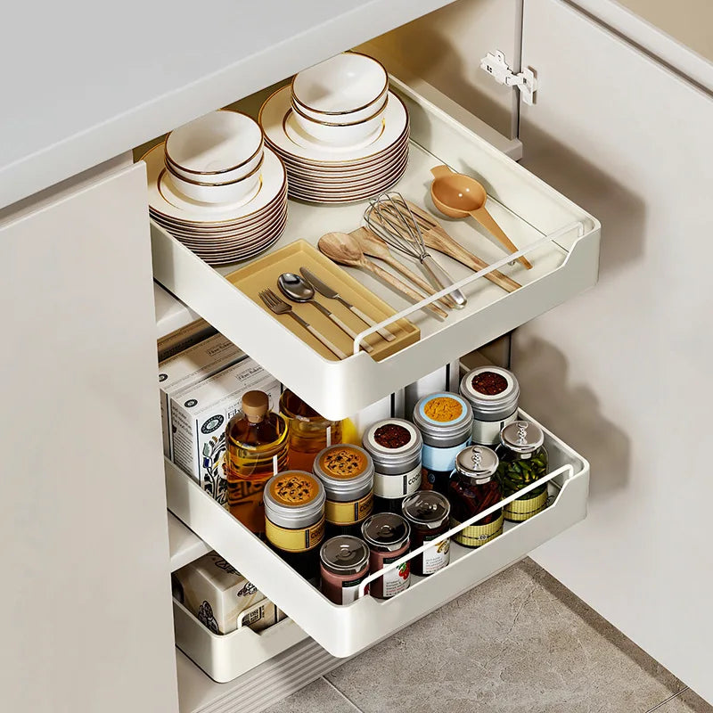 PantryGlide™ Metal Drawer Organizer Rack