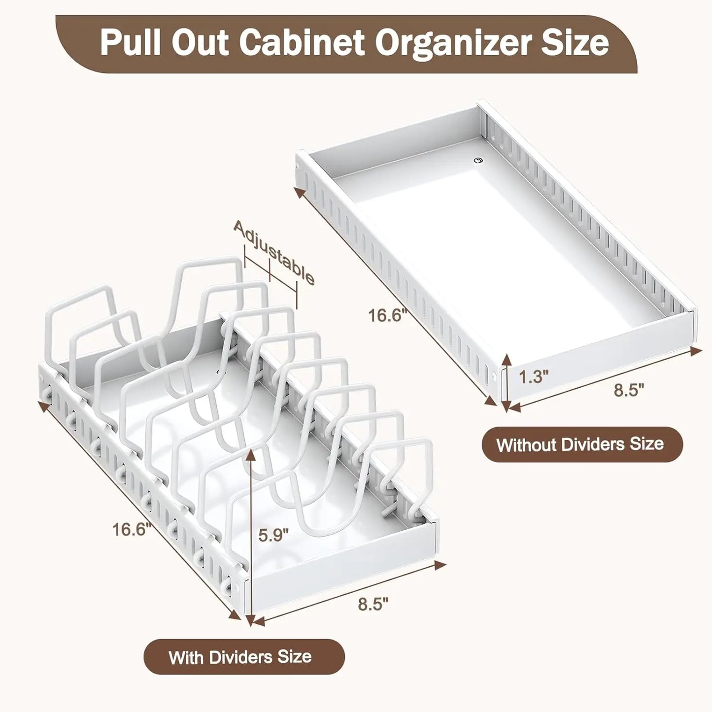 ClearNest™ Pull Out Pots & Pans Storage System
