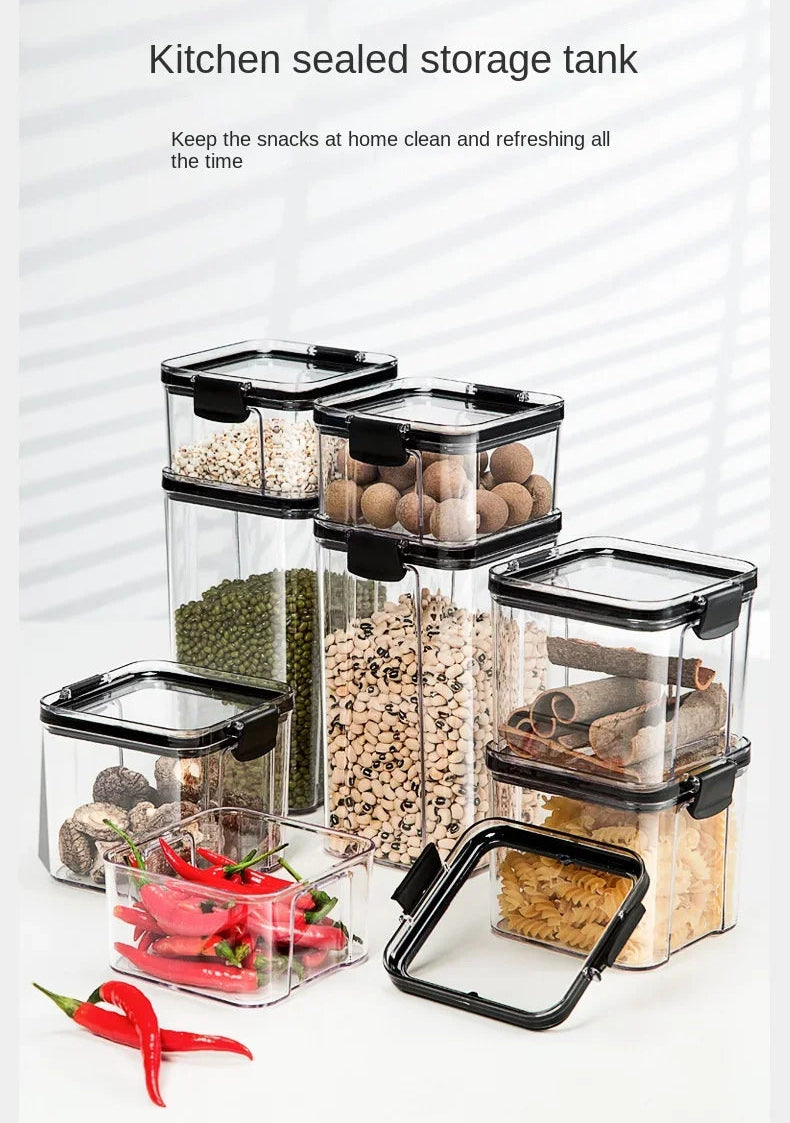 ClearSeal™ Airtight Large Capacity Food Storage Jar Set