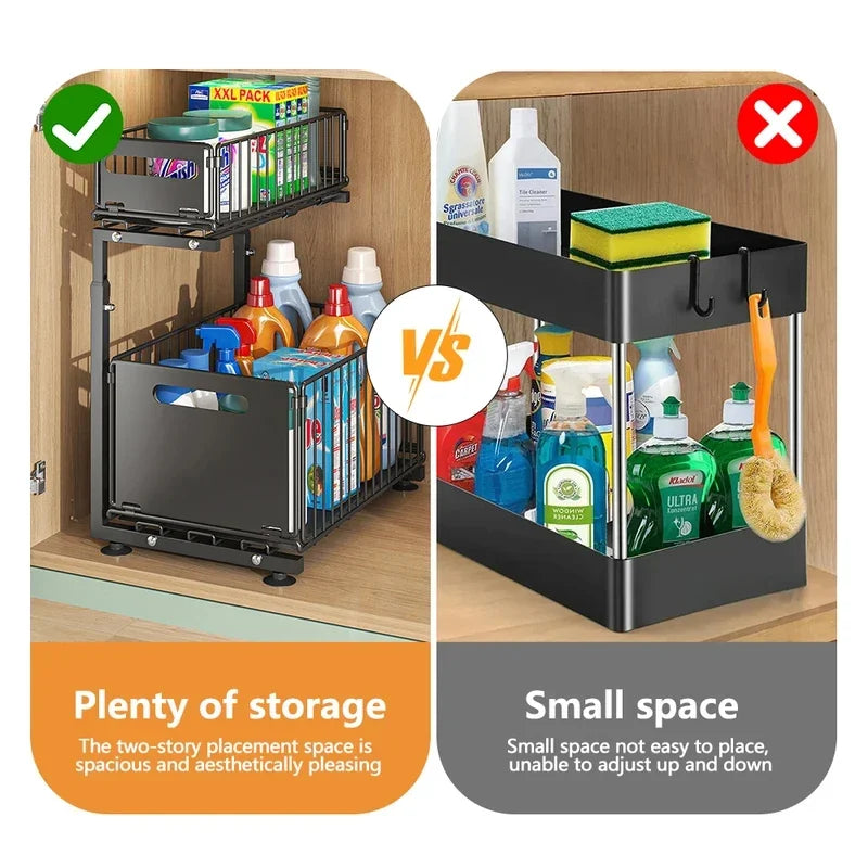 PantryFlow™ Pull-Out Cabinet Organizer
