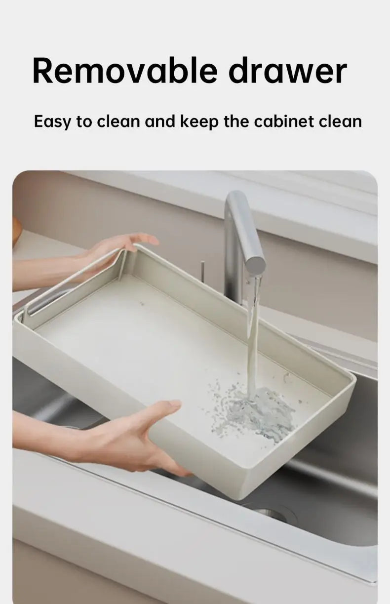 PantryGlide™ Metal Drawer Organizer Rack