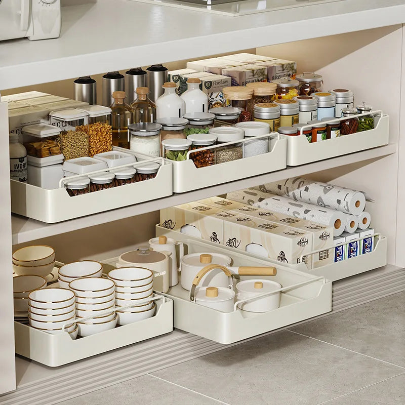 PantryGlide™ Metal Drawer Organizer Rack