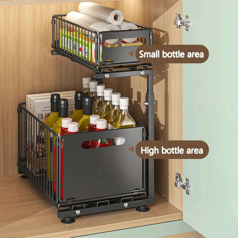 PantryFlow™ Pull-Out Cabinet Organizer