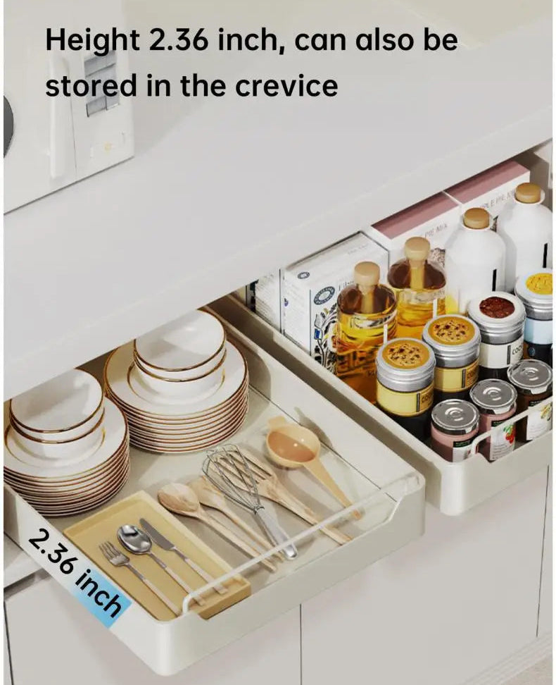PantryGlide™ Metal Drawer Organizer Rack