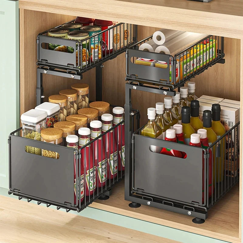 PantryFlow™ Pull-Out Cabinet Organizer